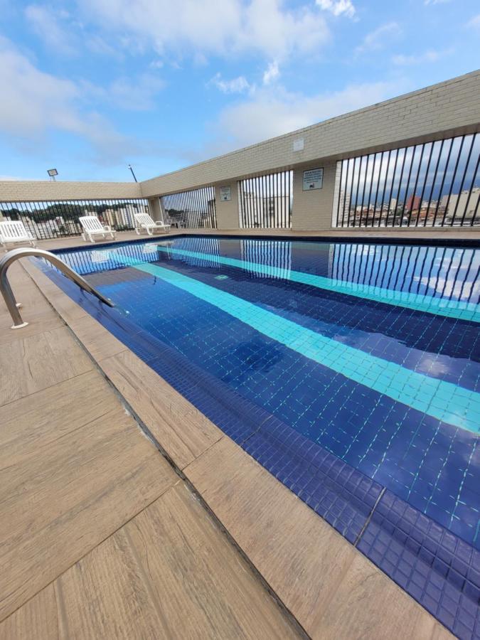 Flat Completo Novo A 350M Da Praia Com Piscina Sao Vicente  Exterior photo