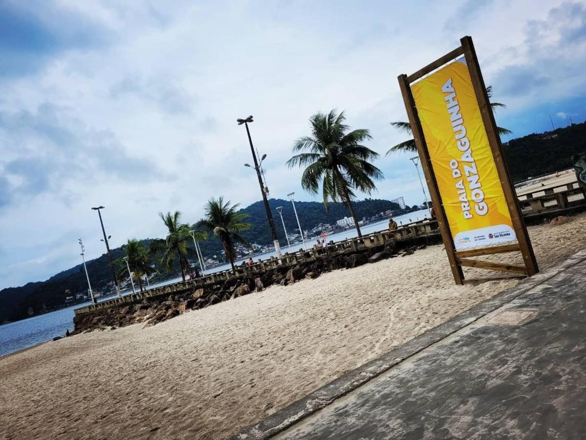 Flat Completo Novo A 350M Da Praia Com Piscina Sao Vicente  Exterior photo